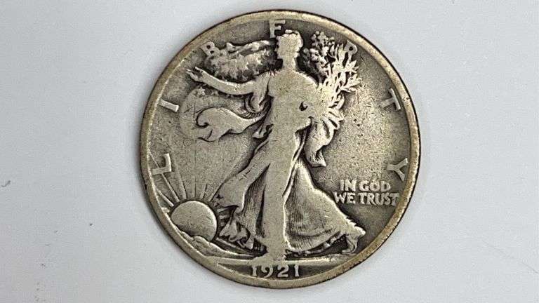 1921 Walking Liberty Half Dollar