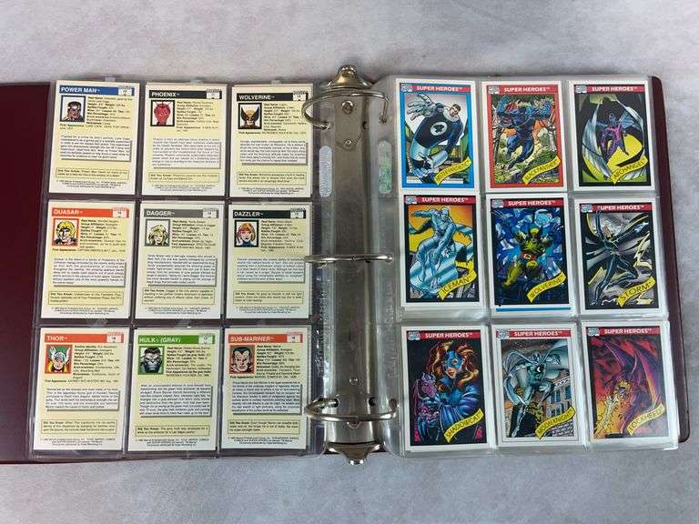 1990 Marvel Comics Complete Set - 1-162