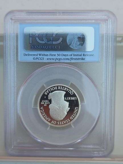 2011S VICKSBURG SILVER QUARTER PCGS PR69 DCAM