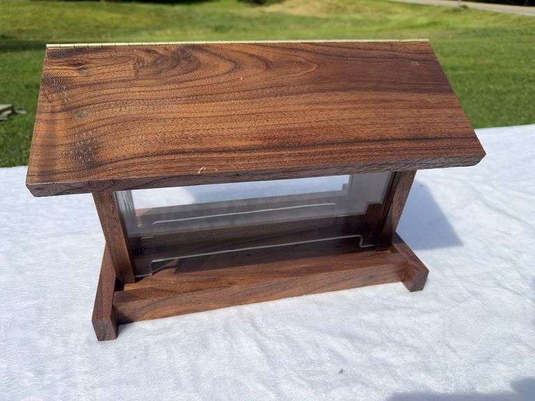 Homemade Wooden Bird Feeder