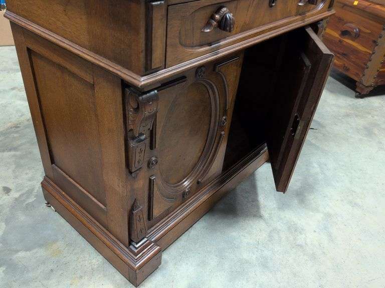 Antique Victorian secretary desk