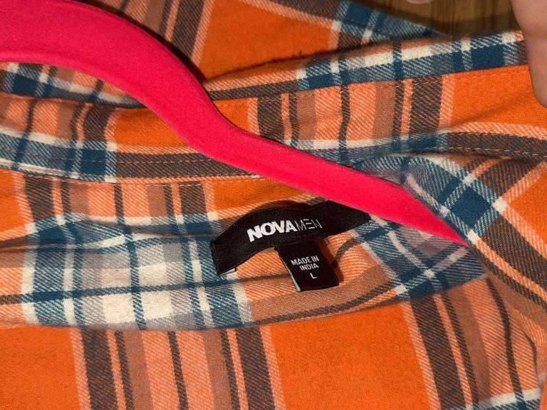 (3) Men’s Flannel Shirts (Size L)