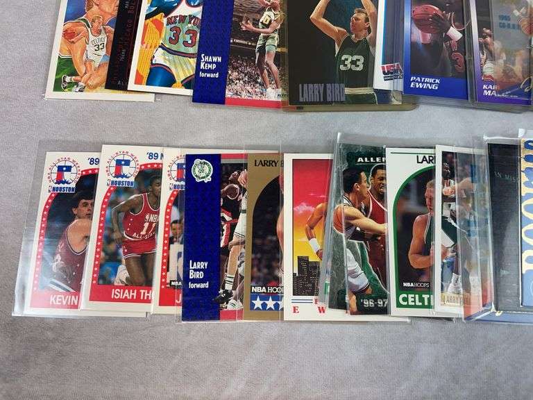 (90+) 1980's & 90's Basketball Cards - Jordan, Bird, Inverson, Kareem,& Others