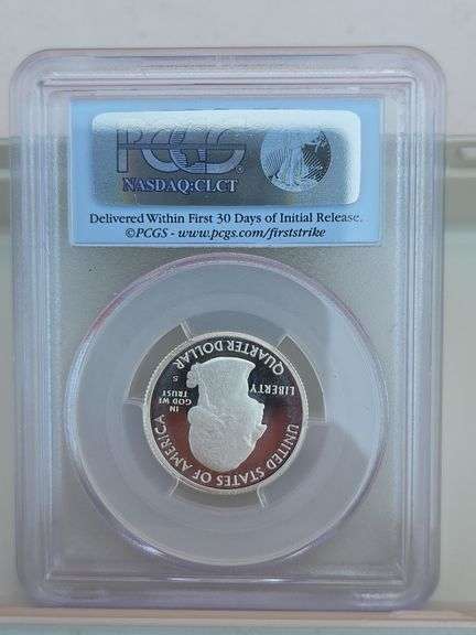 2011S OLYMPIC SILVER QUARTER PCGS PR69 DCAM