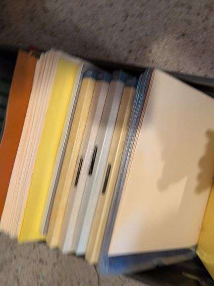 Assortment of paper products - some new