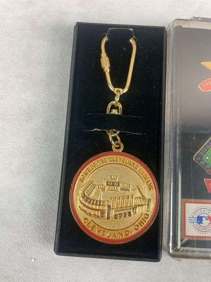 Cleveland Indians special pin collection, 3 sets