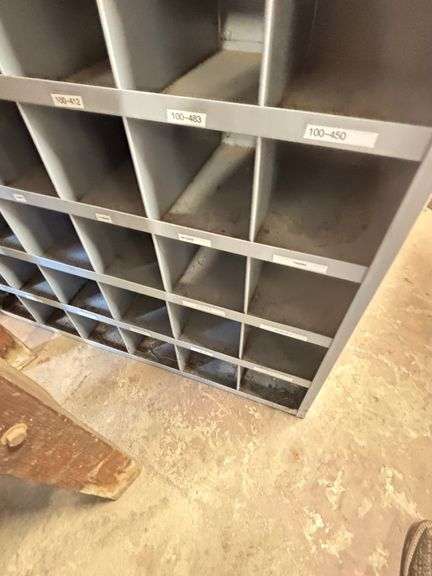 K-M Metal Bins & Organizers 42” H 12” D 36” W