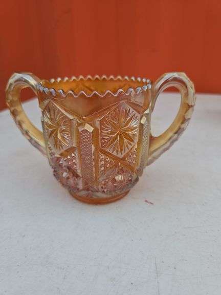 IMPERIAL STAR AND FILE MARIGOLD CREAMER