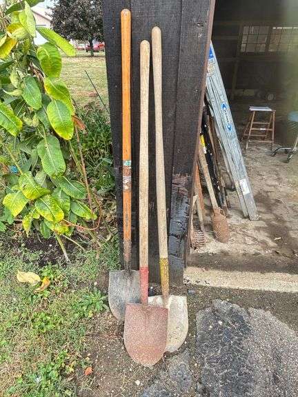 3 Shovels