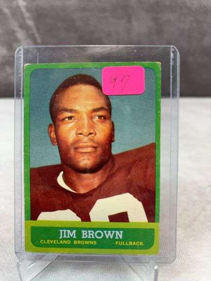 1963 Topps: Jim Brown, VG