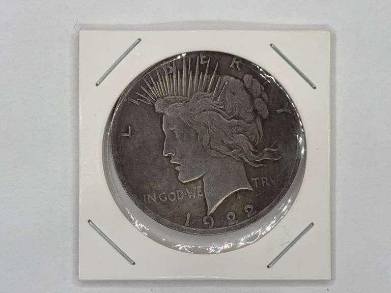 1922 Peace Dollar, Double Headed
