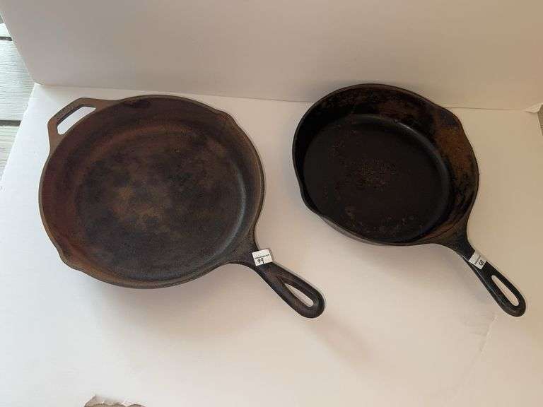 (3) Cast Iron Skillets