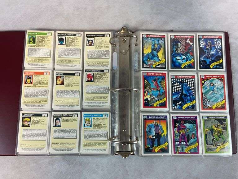 1990 Marvel Comics Complete Set - 1-162