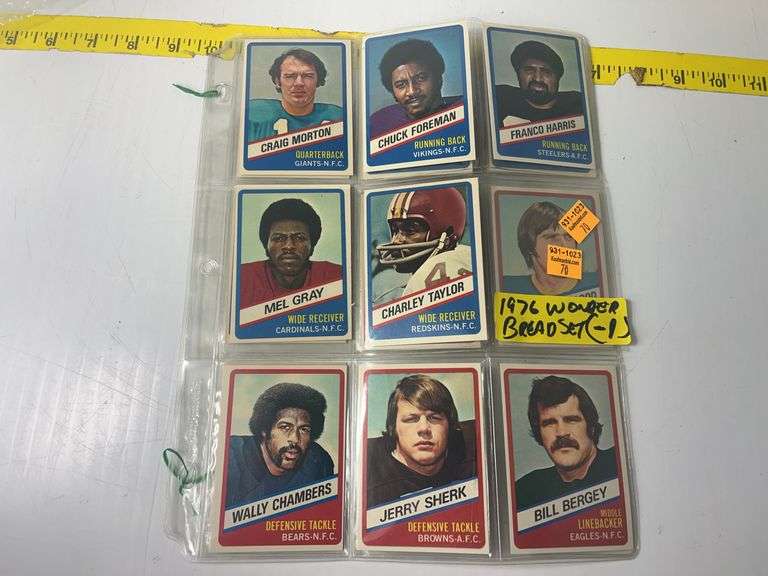 1976 Topps Chewing Gum Wonder Bread Set "Missing 1 Card"