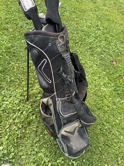 Cobra Golf Clubs w/ Callaway Bag and Top Flight Driver