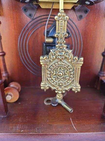 WELSH PATTI STYLE REPLICA MANTLE CLOCK WORKS