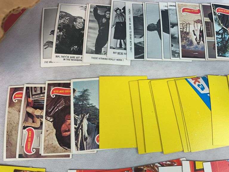 1970's Topps Wacky Packages, Disney Stickers, King Kong & Other Misc Cards