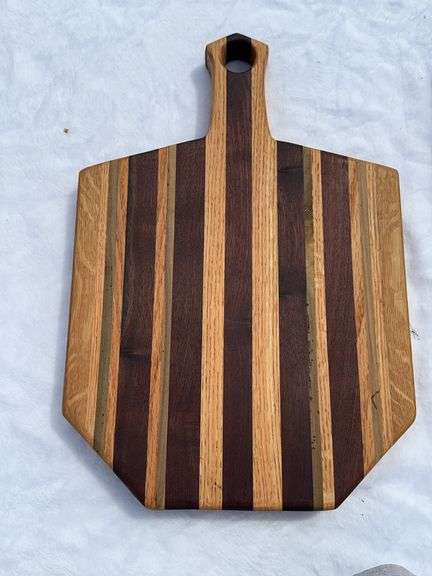 (2) Homemade Wooden Charcuterie Boards