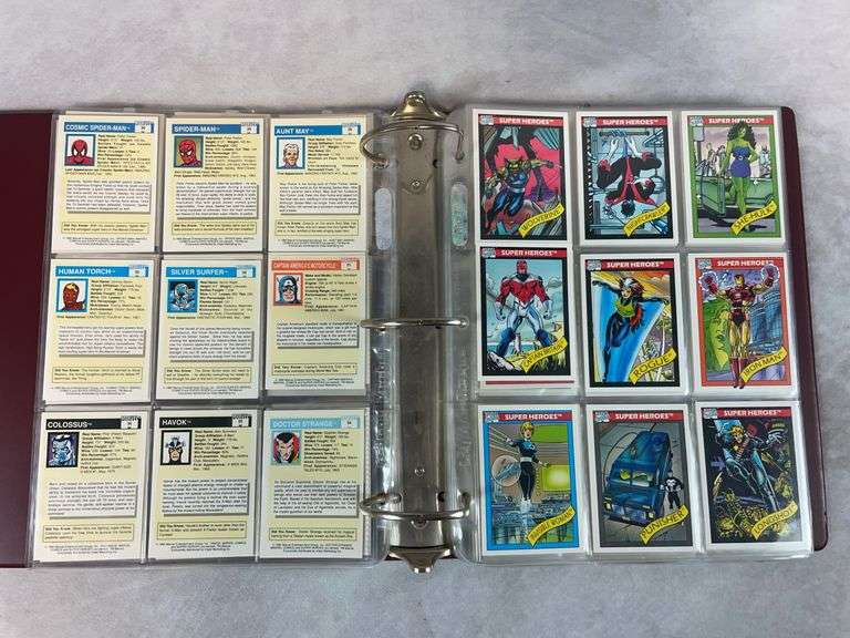 1990 Marvel Comics Complete Set - 1-162