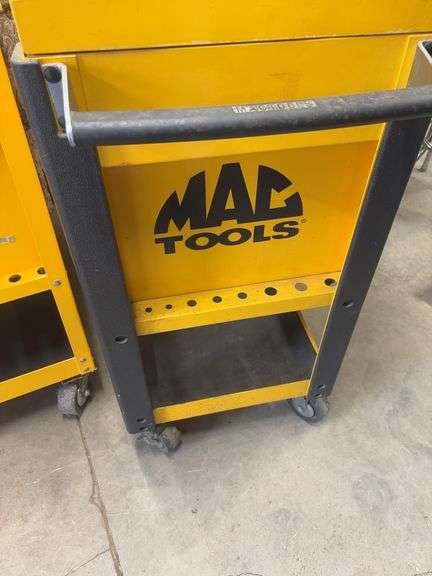 Mac Tools Toolbox on Casters 37” W 21”D 43” H