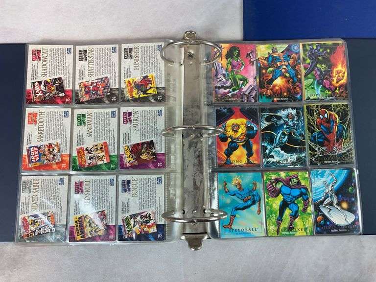 1993 Marvel Masterpieces Complete Set witth Extra Cards