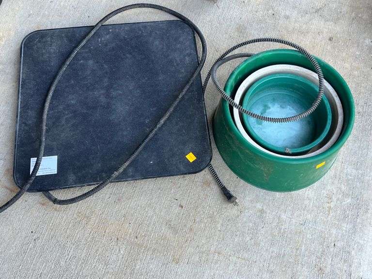 Dog Heated Water Bowl, Heated Mat, Food Bowls