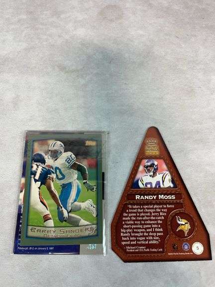 17 Card Jumbo Lot: Mickey Mantle, Michael Jordan, Randy Moss, Dan Marino, Mark McGwire +More