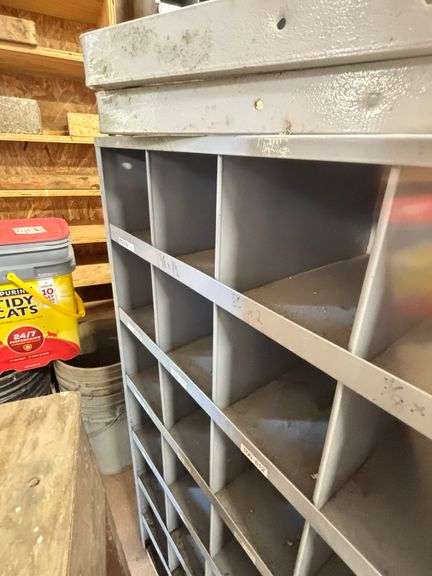 K-M Metal Bins & Organizers 42” H 12” D 36” W