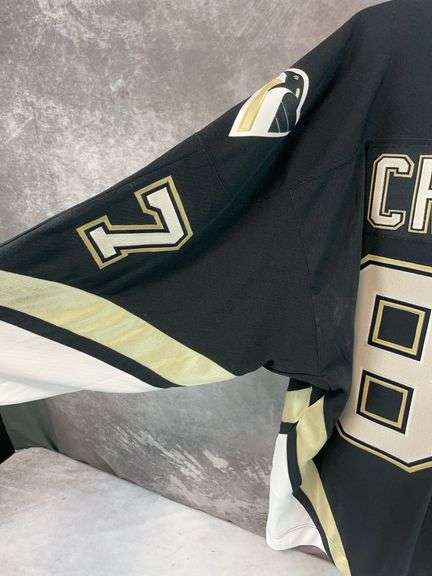 Sidney Crosby black/gold XL hockey jersey