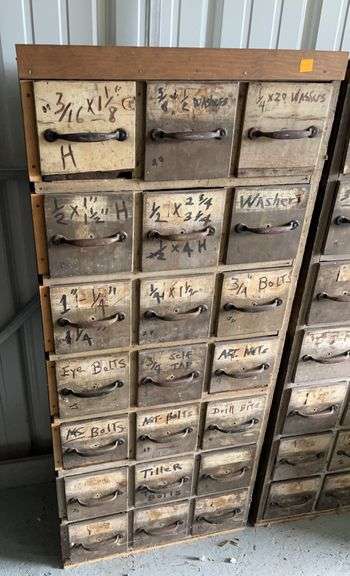 Wooden Storage Bin with Hardware