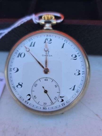 1948 OMEGA 15 JEWEL SWISS POCKET WATCH WORKS
