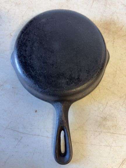 (2) small cast iron skillets
