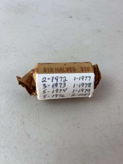 Roll 20 Kennedy Half Dollars