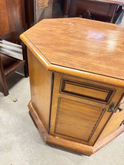 Octagon Nightstand 24”W
