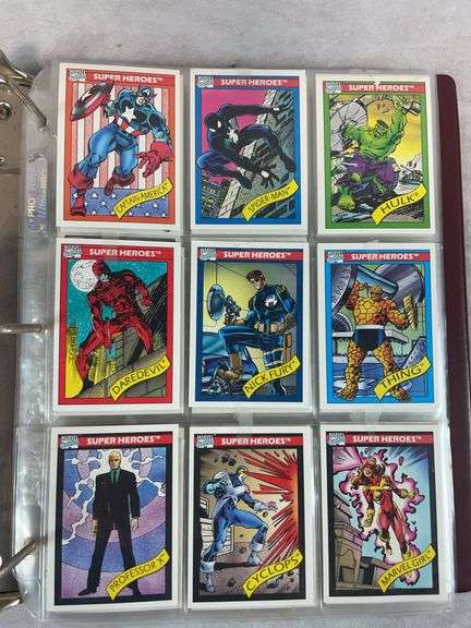 1990 Marvel Comics Complete Set - 1-162