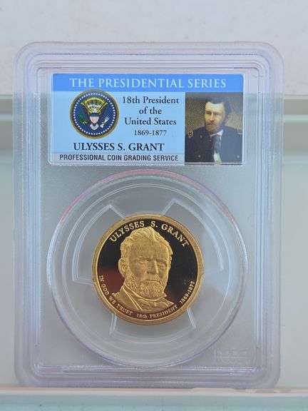 2011S ULYSSES S. GRANT PRESIDENTIAL DOLLAR PCGS PR69 DCAM