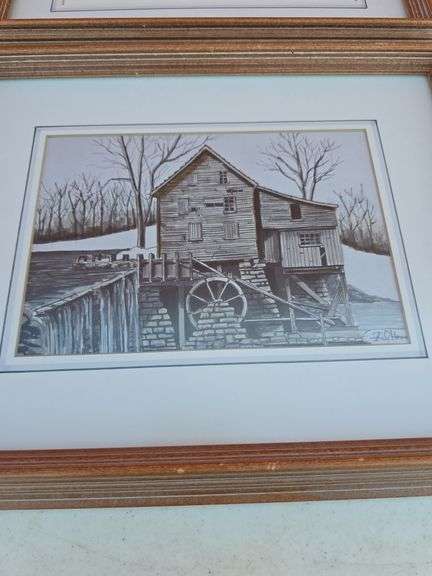 LOT OF 2 SIGNED PRINTS