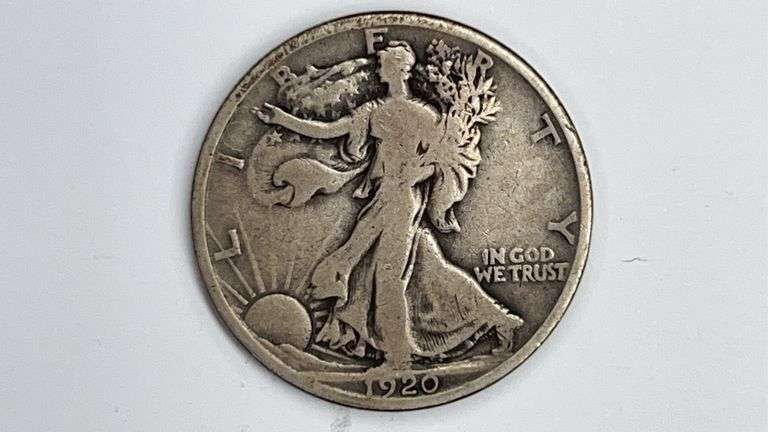 1920-D Walking Liberty Half Dollar
