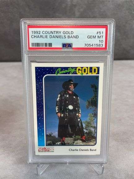 1992 Country Gold Charlie Daniels Band #51 PSA 10