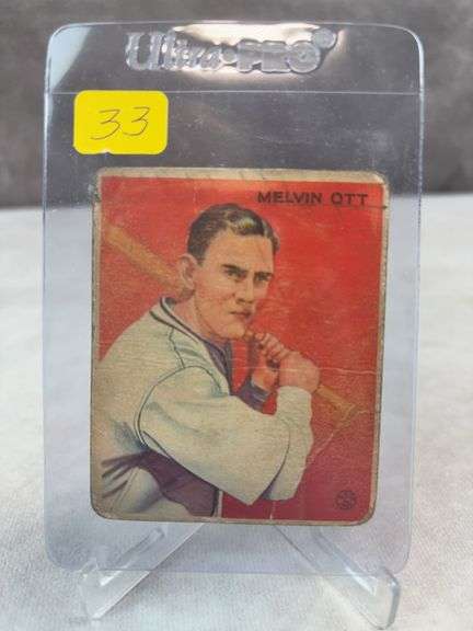 1933 Goudey: Mel Ott (Rookie), fair-good