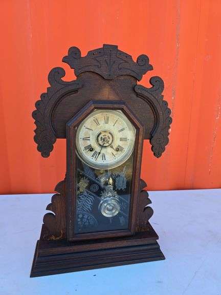 ANSONIA HALSTEAD 8 DAY MANTLE CLOCK WORKS