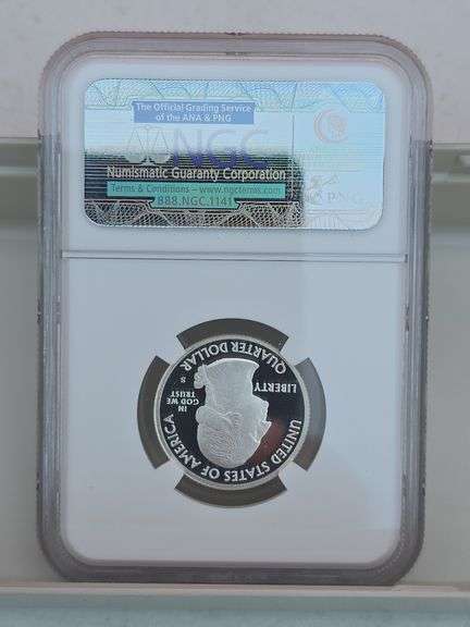 2013S GREAT BASIN SILVER QUARTER NGC PF69 ULTRA CAMEO