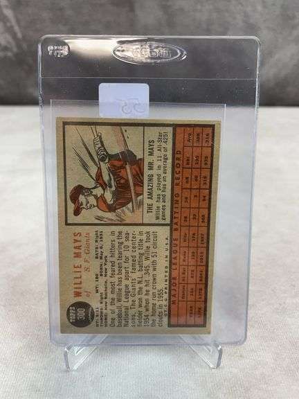1962 Topps Willie Mays #300
