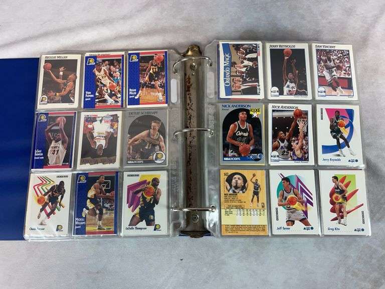 Large Lot of Basketball Cards from the 1990's - with Hall of Famers & Stars & Commons