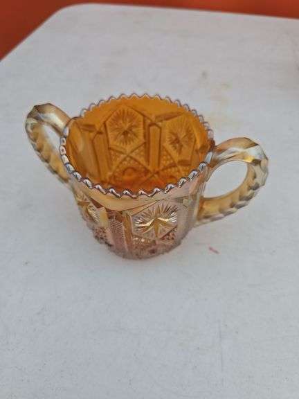IMPERIAL STAR AND FILE MARIGOLD CREAMER