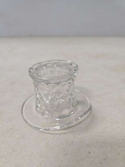 FOSTORIA CRYSTAL TOP HAT