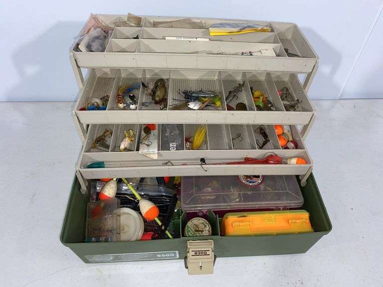 Tackle Box With Fishing Gear
