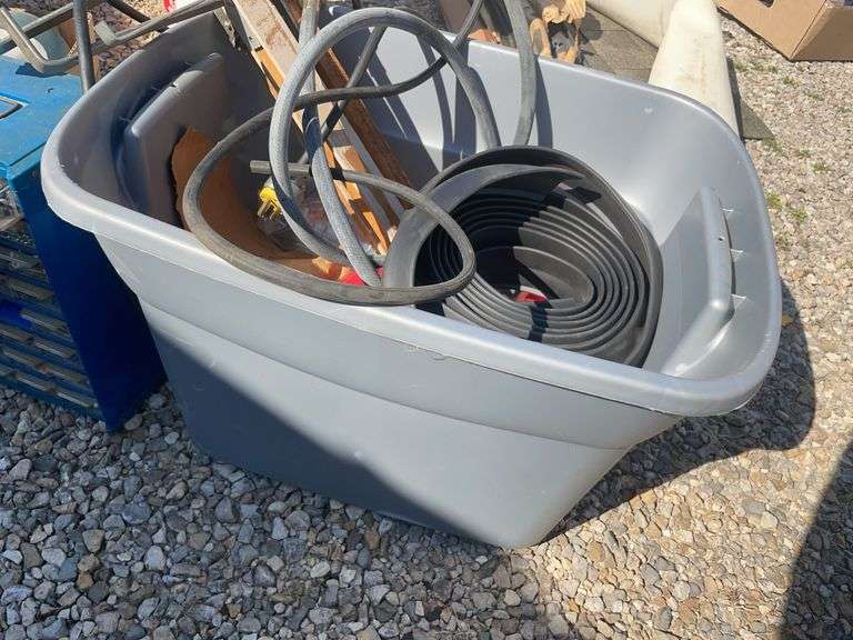 Small Toolbox with fasteners, cleaners polishes and more