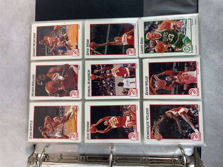 Large Lot of Basketball Cards from the 1990's - with Hall of Famers & Stars & Commons