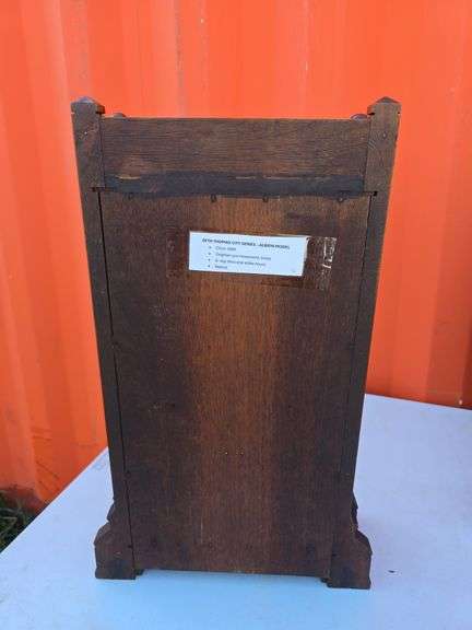 SETH THOMAS CITY SERIES ALBION MODEL WINDUP MANTLE CLOCK 1878